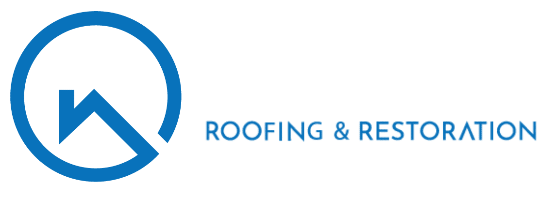 This is a logo for Advocate Roofing & Restoration, featuring stylized letters 'A' and 'R' inside a circle with the company name around it.